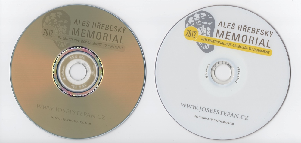 limitovaná edice CD a DVD pro Memoriál Aleše Hřebeského 2012