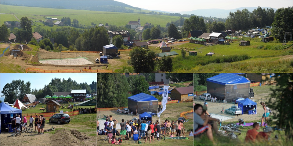 zázemí přímého tisku a real time prezentace fotografií na Meatfly Bikefestu 2012
