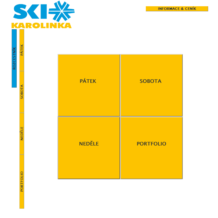navigace k prohlížení fotografií přímo na akci - Skicross Karolinka 2013